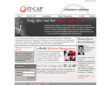 Tablet Screenshot of itcap.nl